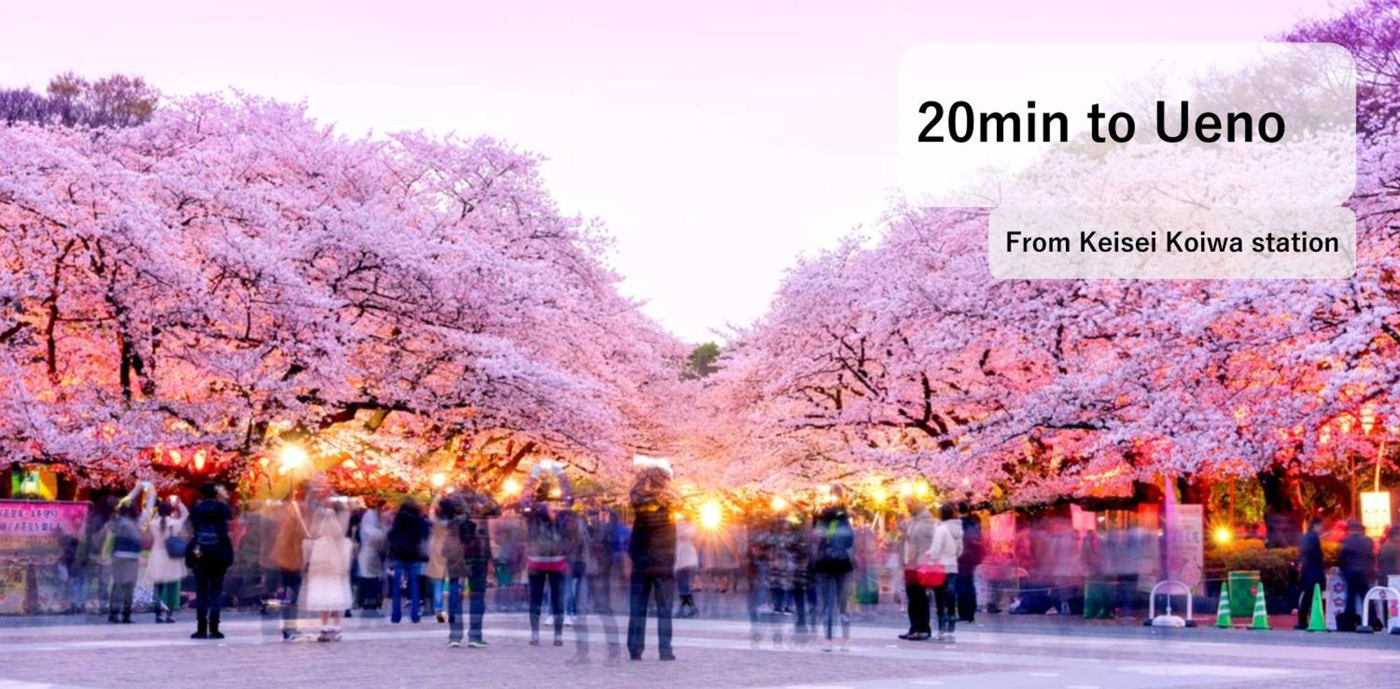 Asahistay -Koiwa, Free Parking O, Whole Family House, Japanese Garden Taste Tokyo Dış mekan fotoğraf